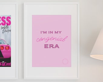 Mistress Isabelle Brooks "I'm in my congenial era" print, Ru Paul's Drag Race, Drag Race Print, RPDR, LGBTQ, Drag Queen, Gay