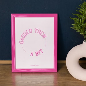 Luxx Noir London &quot;Gagged them a bit&quot; print, Ru Paul&#39;s Drag Race, Drag Race Print, RPDR, LGBTQ, Drag Queen, Gay, Black Art