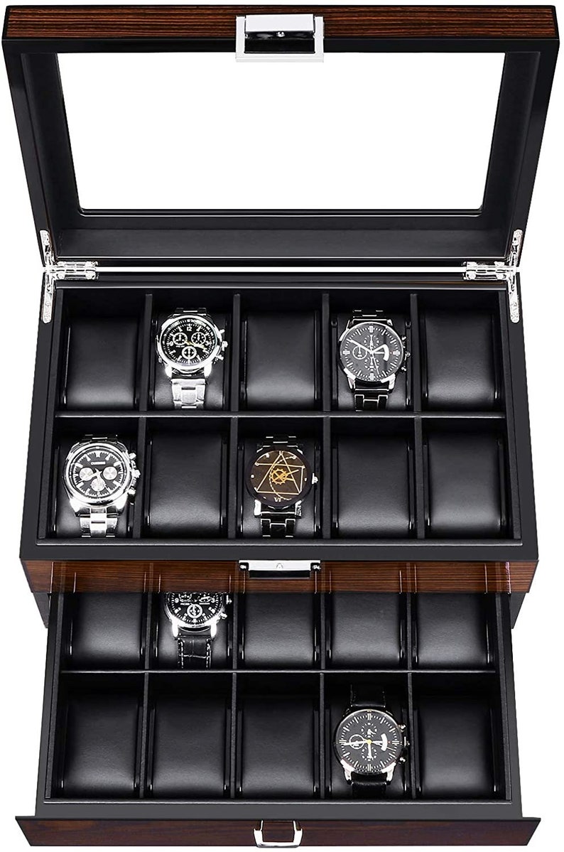 Personalized Watch Box Engraved Watch Box Custom Watch Box Etsy