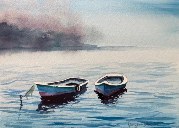 The Art for All Water Color Series Boats & Ships by Littlejohns