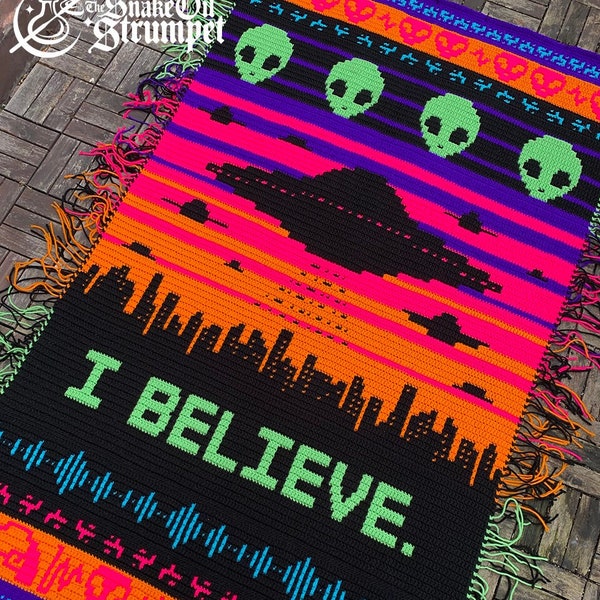 SoS Alien Invasion! Mosaic Crochet Pattern Collection