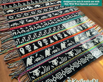 Wild West ~ Épisode 3 Collection de motifs en mosaïque au crochet