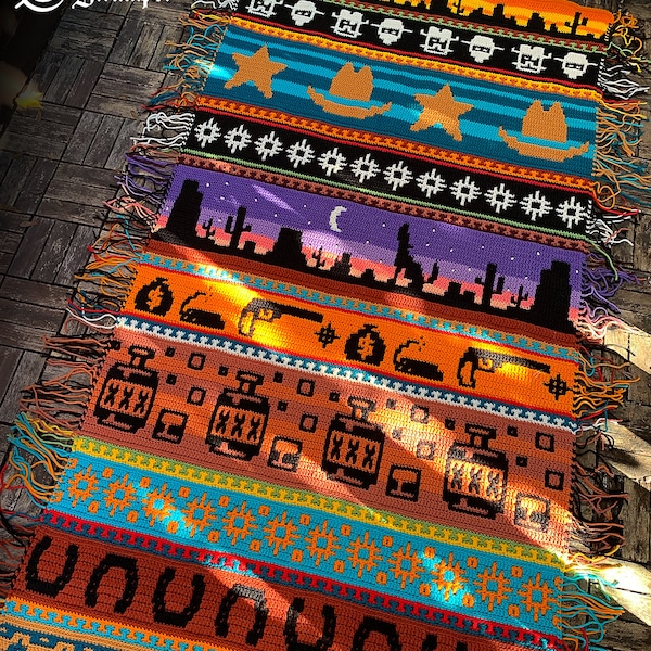 Wild West ~ Episode 2 Mosaic Crochet Pattern Collection