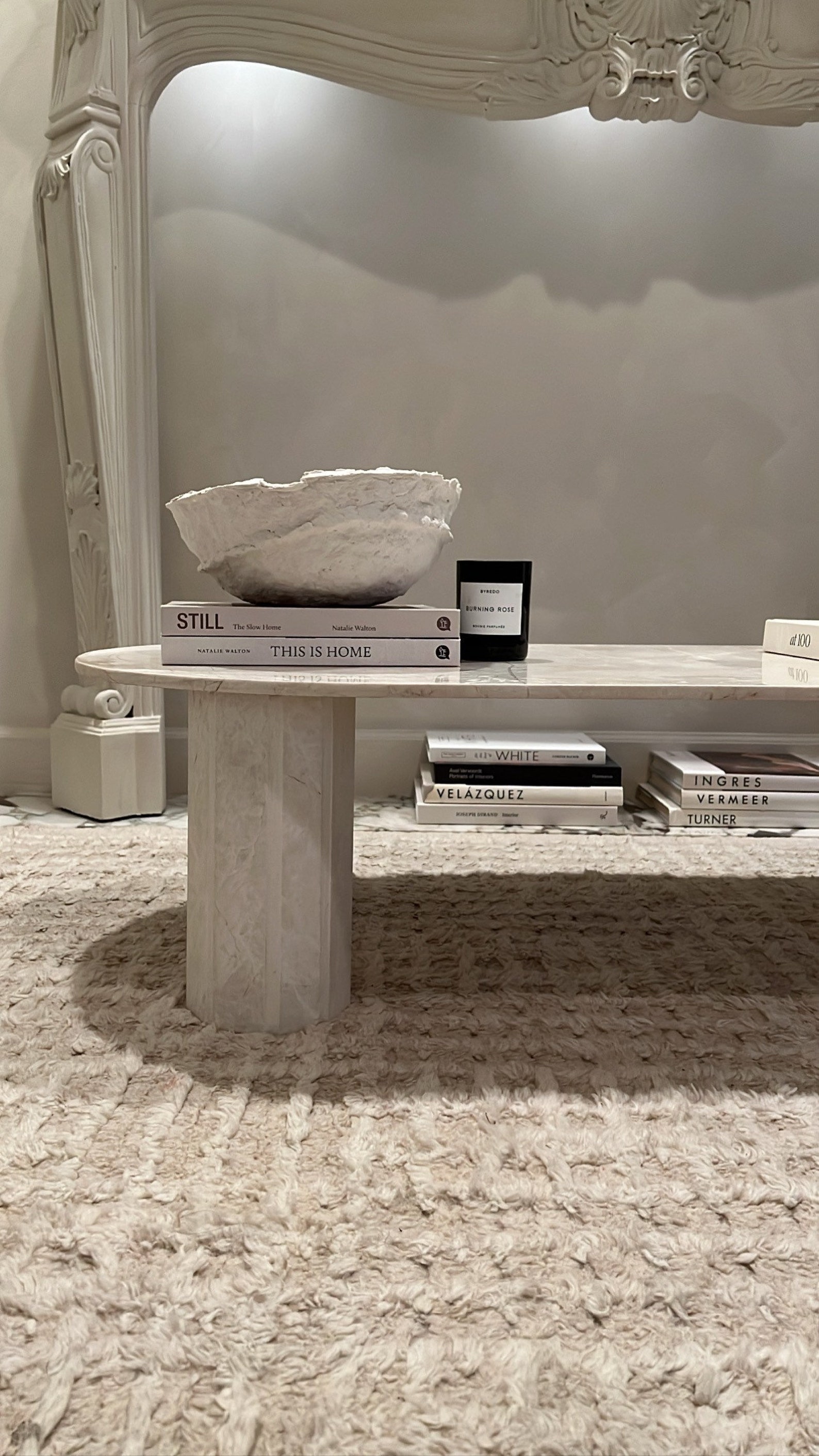 Oval Marble Coffee Table - Etsy