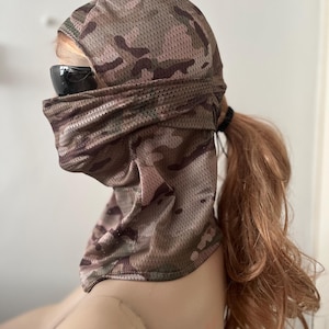 Balaclava de malha &#39;Pony&#39;