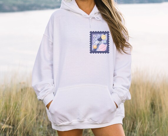Out of Orbit Hoodie Galaxy Hoodie Oversized Hoodie Trendy
