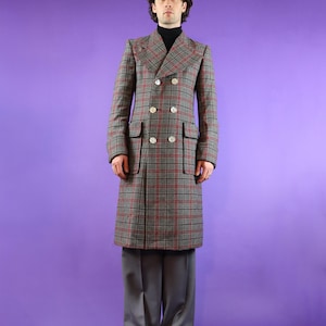 70s Tweed Coat - Etsy UK