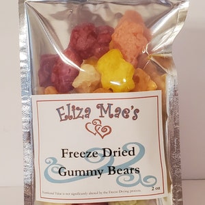 Freeze Dried Gummy Bears