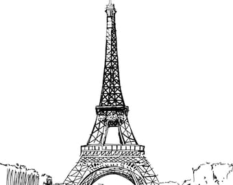 Eiffel Tower digital download