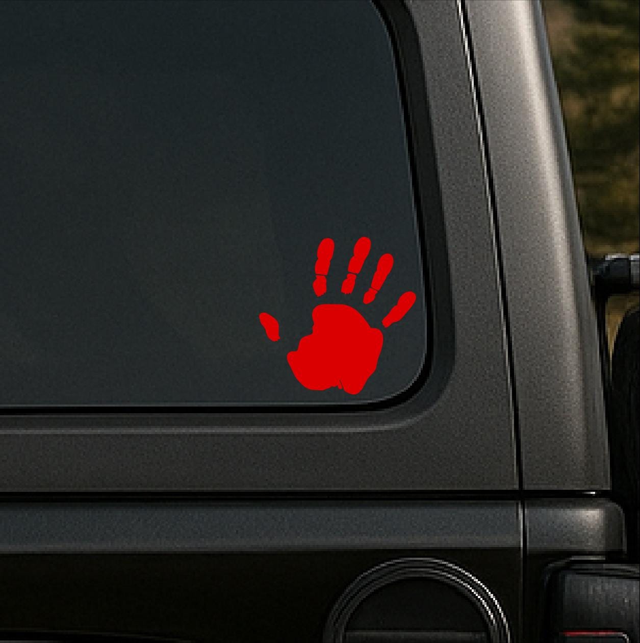MMIW Red Handprint Car Decal, Indigenous Awareness Sticker - Etsy