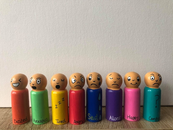 Peg dolls etsy sale
