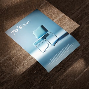 AKTIV's '1970's Classic Chair' Exhibition Print: Heritage Aesthetic, Time-Honored Visuals, Matches Contemporary Home Styles image 4