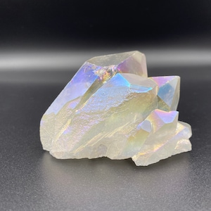 Angel Aura Clear Clusters (Brasilianisch) Free Labradorit Herz inklusive!