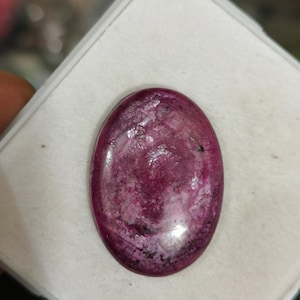 AAA Quality Natural Ruby oval Shape Semi precious Gemstone