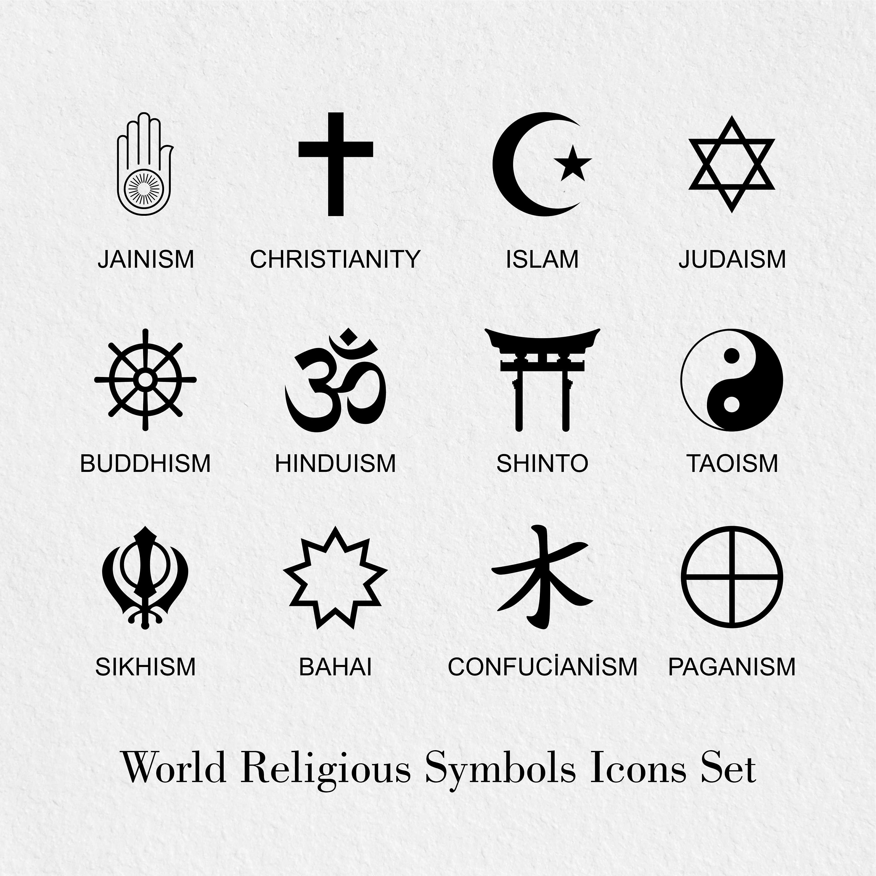 Religieuze Symbolen En Namen