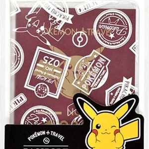 Roffatide Anime Akatsuki Red Cloud Passport Cover for Men Faux Leather  Passport Holder Slim Bi-fold Passport Case Black 