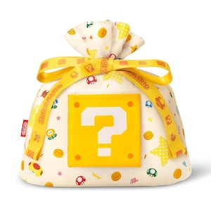 Nintendo Super Mario Question Mark Block Gift Reusable Shopping Bag