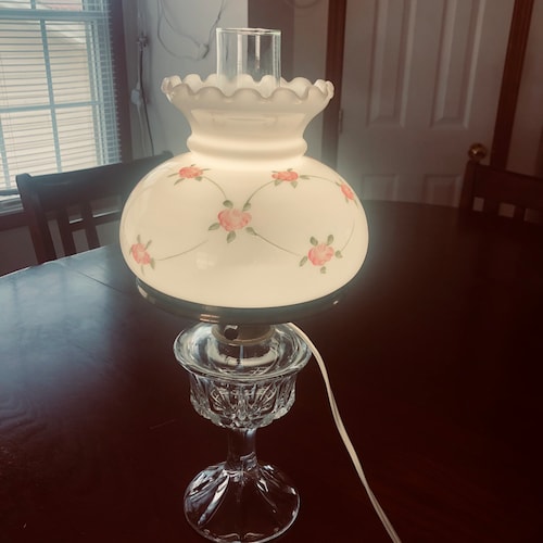 Vintage Rain Oil Table Lamp Wedding Couple Etsy