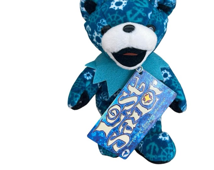 Grateful Dead plush bear 1999 Lost Sailor 8-31-79 Glenns falls Civic Center
