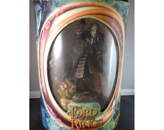 The lord of The Rings Orc Overseer Figure New In Box vintage!!