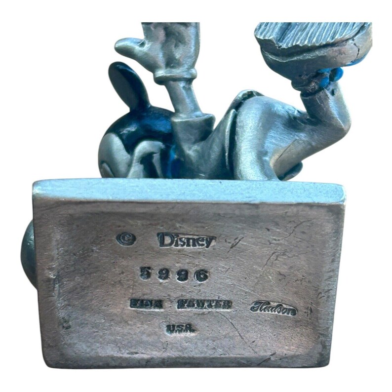 Mickey Mouse Disney Pewter Figurines by Hudson USA set of 4 image 7