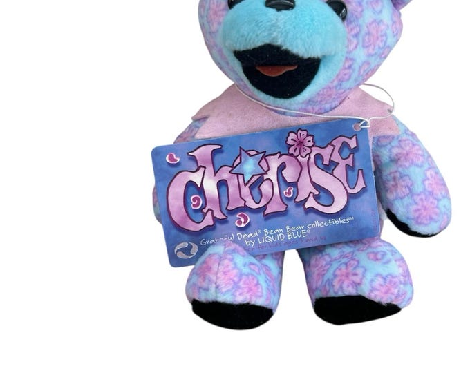 Gratful Dead plush bear  2001 CHERISE 3/17/91 Capital Centre Steven Smith