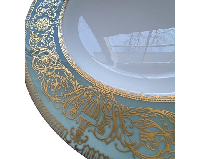 Royal Worcester 1966 BALMORAL Fine Bone China England 10 1/2" DINNER PLATE 2x