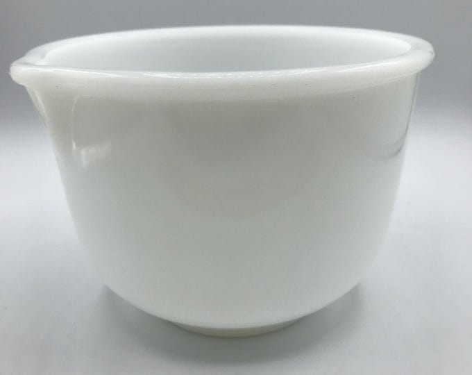 Glass bake for Sunbeam White Milk Glass Mixing Bowl #9