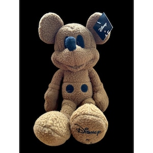 Disney x AE Mickey Mouse Brown Plush Special Edition American Eagle Plush 12/13" afbeelding 1