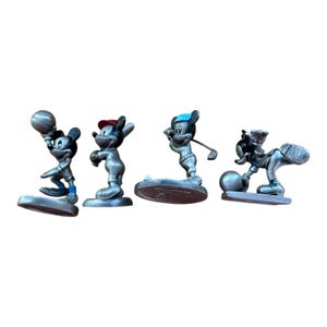 Mickey Mouse Disney Pewter Figurines by Hudson USA set of 4 image 8