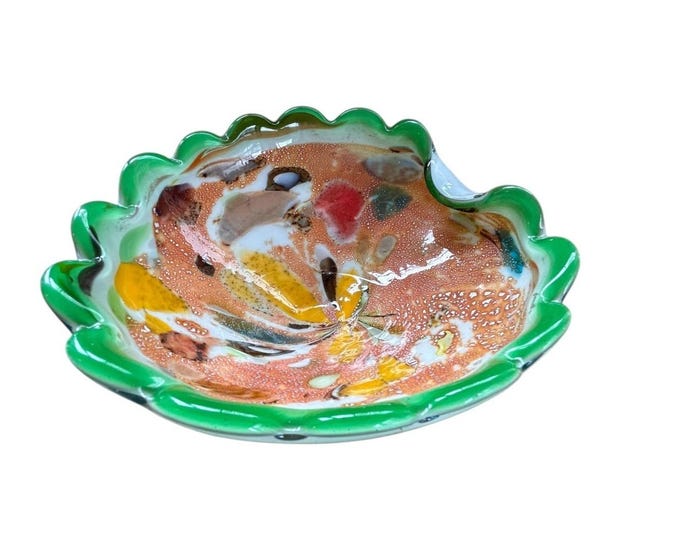 AVEM Murano Tutti Fruitti Glass bowl