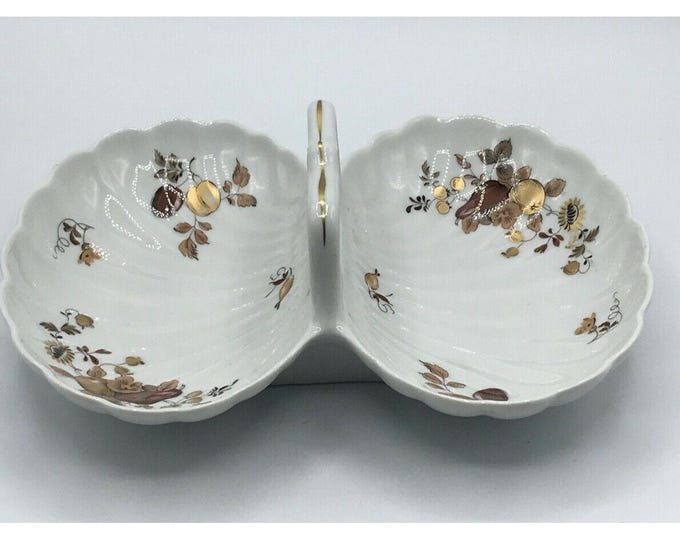 Ancap lavorato a mano  Double Sided Divided Serving Dish