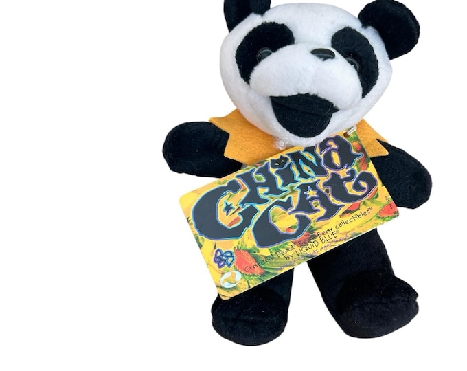 Grateful Dead plush bear China Cat 1998 3-2-92 The Omni