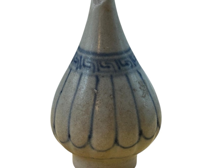 Antique Hoi An Hoard Shipwreck 15th Century jarlette /vase blue/white