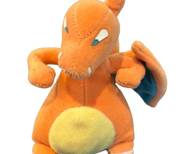 Pokemon 1995 Nintendo Creatures, Game Freak Charizard 6" Plush