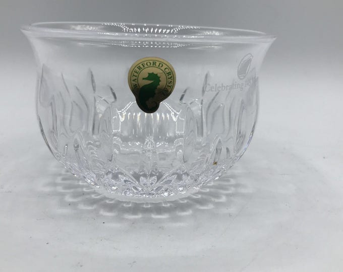 Waterford Crystal Lismore Open Sugar bowl acid etched and label