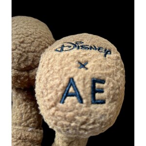 Disney x AE Mickey Mouse Brown Plush Special Edition American Eagle Plush 12/13" afbeelding 4