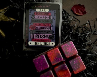 Passionfruit Scented Soy Wax Melt, Dark Romance Readers, Smut Readers, Vegan, Dark Romance, Bookish Gifts.