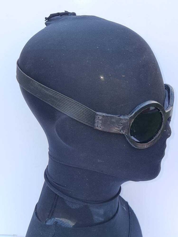 Steampunk Goggles Burning Man Goggles Riddick Goggles Aviator Etsy UK