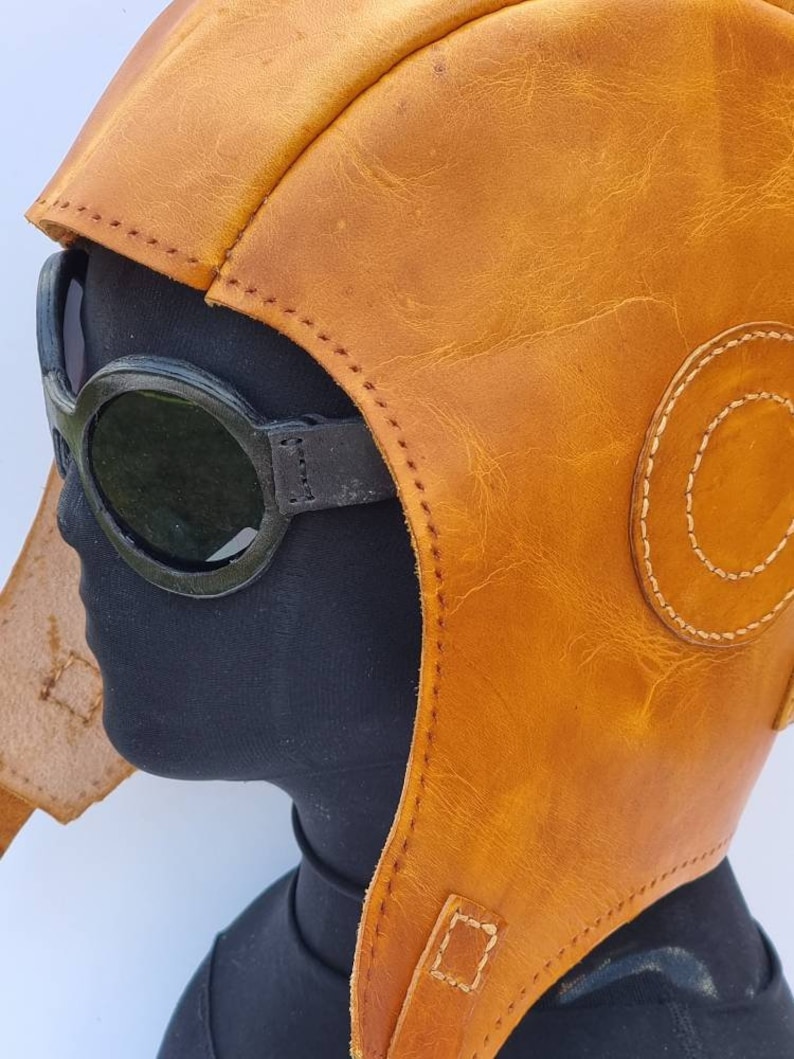 PDF Pattern Steampunk Leather Goggles Aviator Sunglasses Etsy