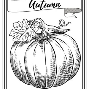 Fall Coloring Bundle