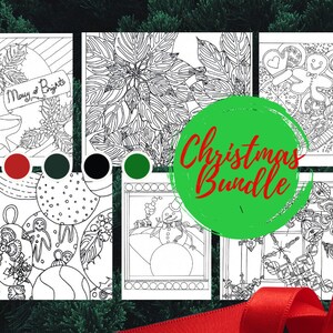 Weihnachtliches Ausmalpaket