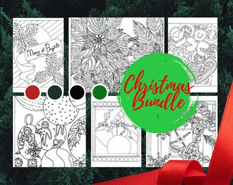 Christmas Coloring Bundle