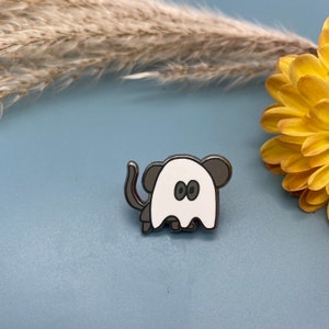 Mouse Ghost Hard Enamel Pin