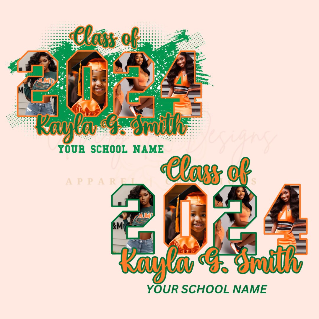 Class of 2024 High School Senior Graduation 2024 College Graduation ...