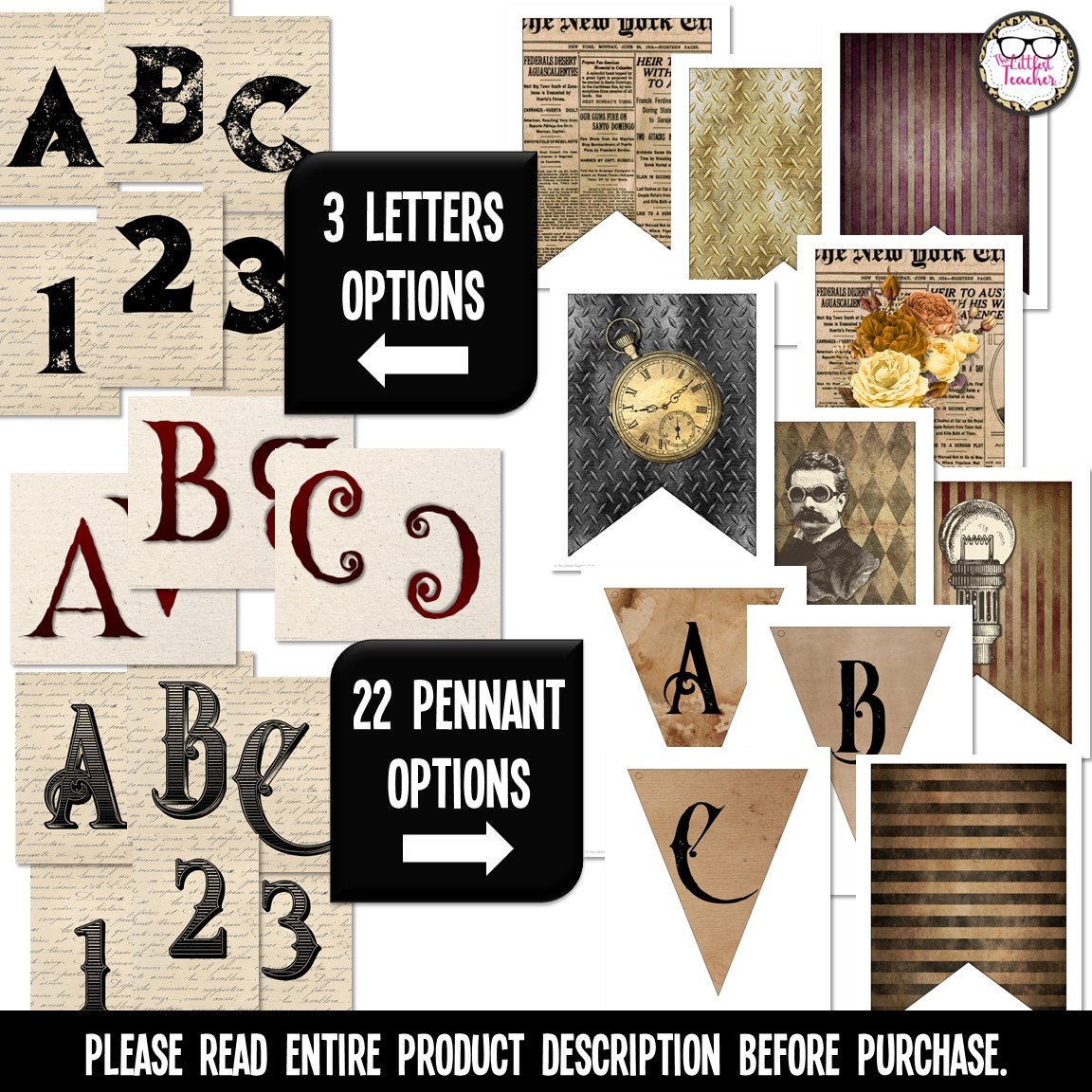 Middle or High School Steampunk Theme Printable Editable Classroom ...