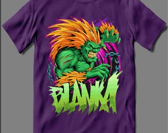 BLANKA Video Gamer Fighter Classic Shirt