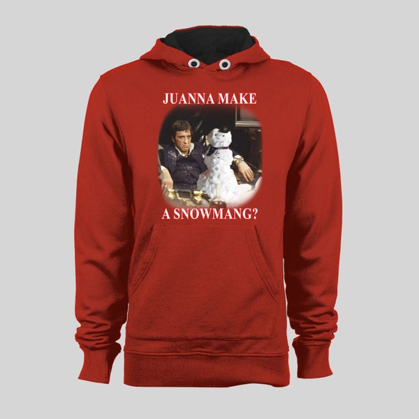 JUWANNA MAKE a SNOWMANG The Bad Guy Christmas Quality Hoodie