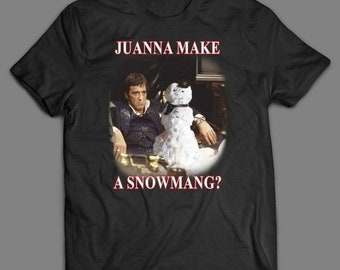 Funny Scarface Christmas Jumper Funny Tony Montana Christmas Jumper Funny Al Pacino Christmas Jumper Funny Ugly Christmas Jumper Etsy UK