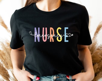 Emergency Nurse Shirt, Emergency Room Tech Gift, ER Nurse Shirt, Emergency Nurse Shirt, Future Nurse Gift, Medical Assistant, Nurse Tee